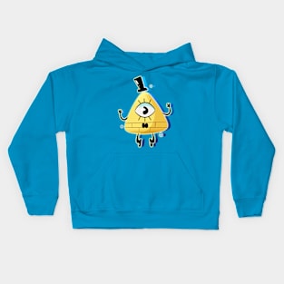 Bill Cipher. Kids Hoodie